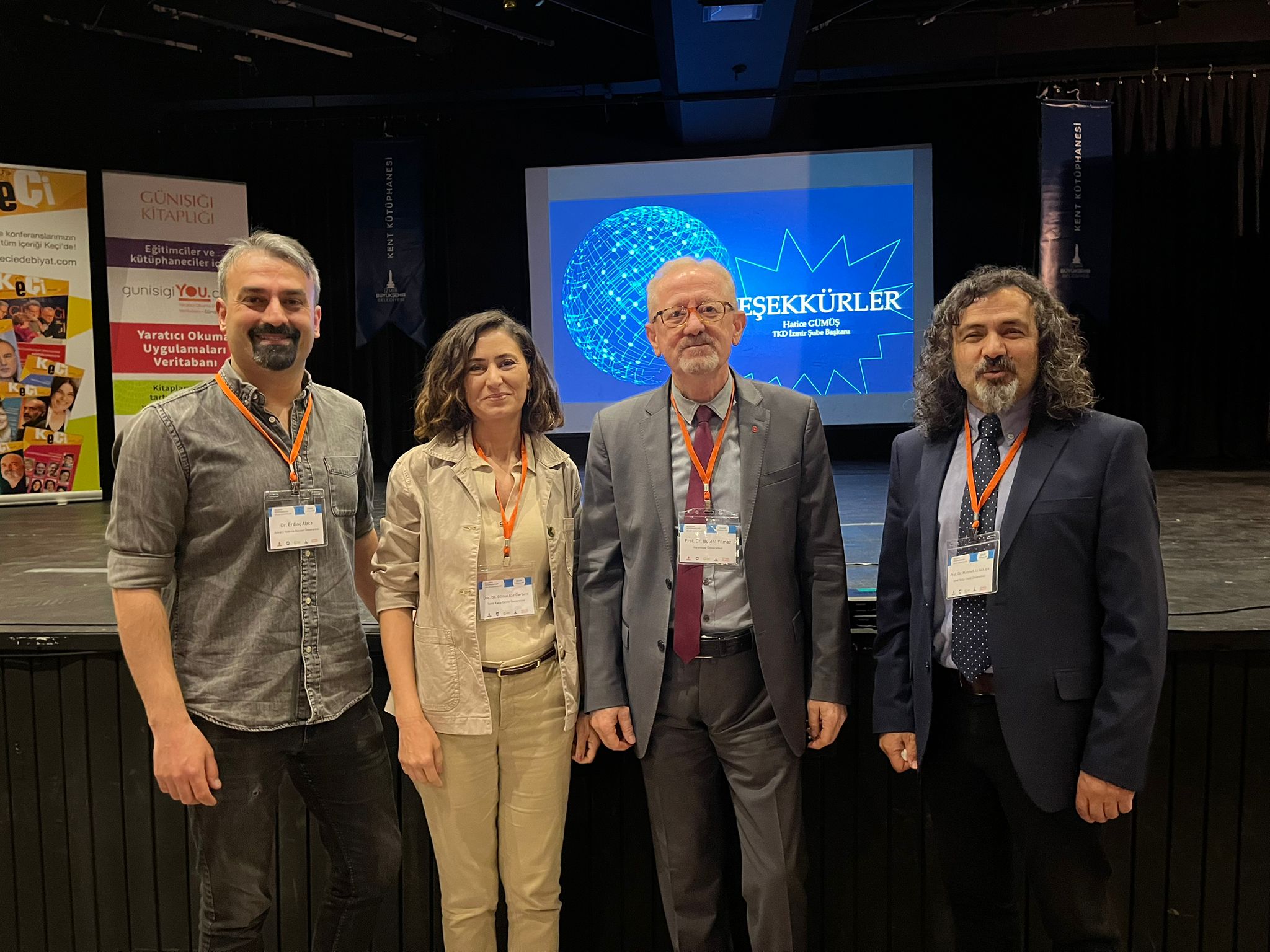 Erdinç Alaca ve birkaç katılımcının fotoğrafı