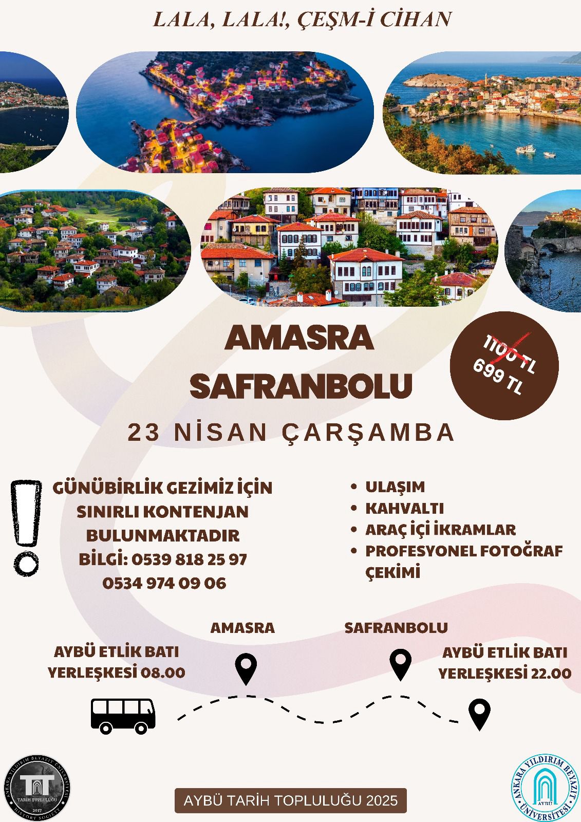 Amasra and Safranbolu Trip on April 23