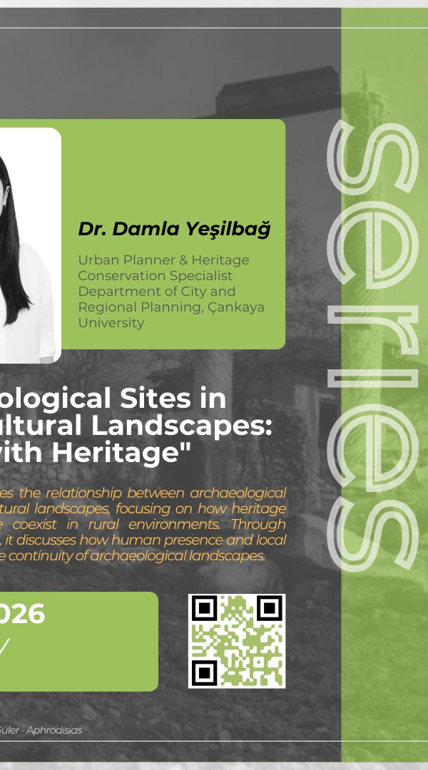 ARCH402 Seminar Series: Guest Lecture by Dr. Damla Yeşilbağ