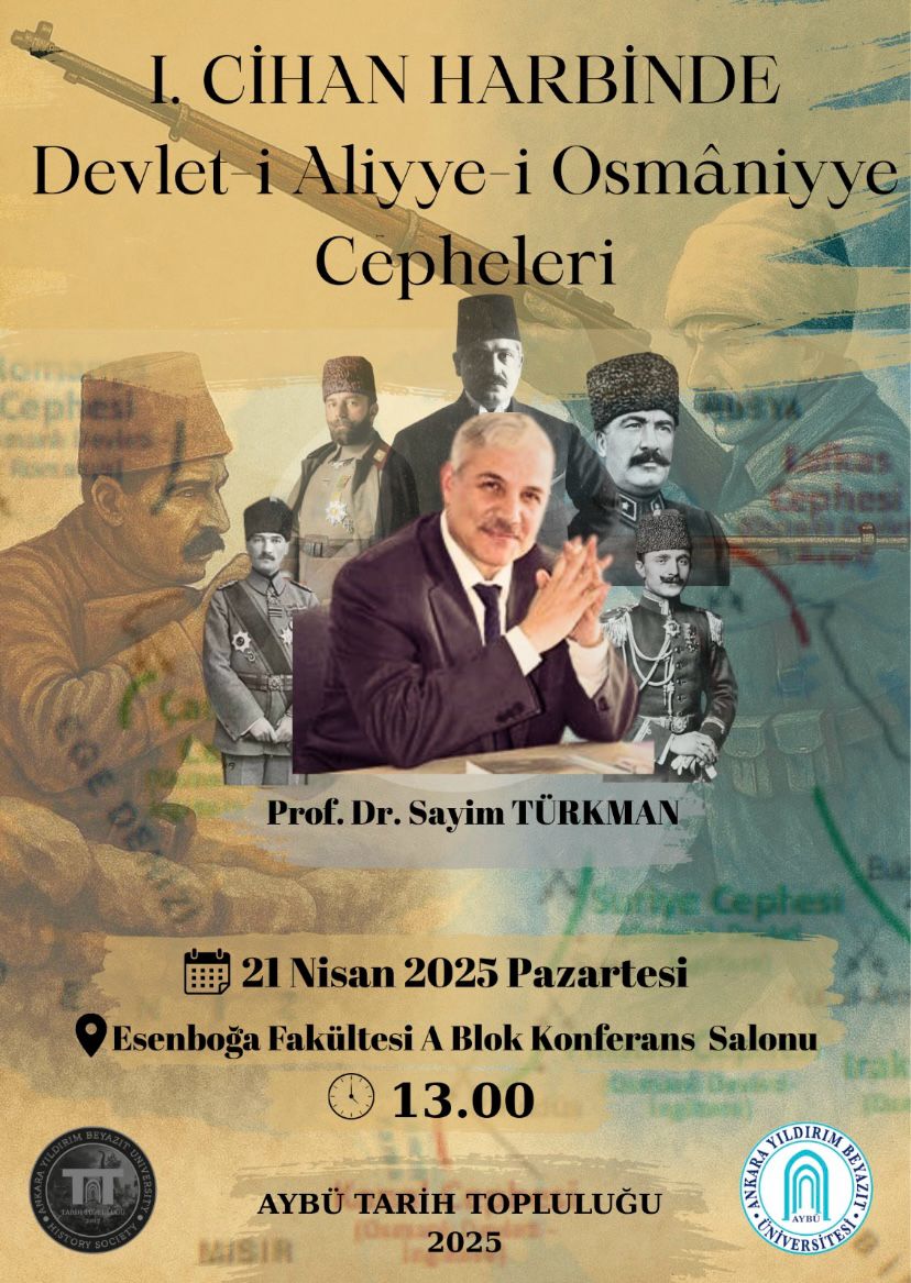 The Ottoman Fronts in World War I on April 21th