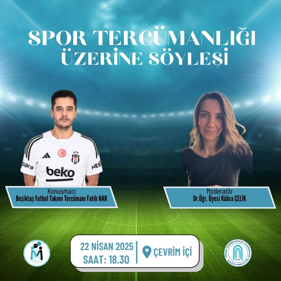 Spor Tercümanlığı Üzerine Söyleşi afişi görseli