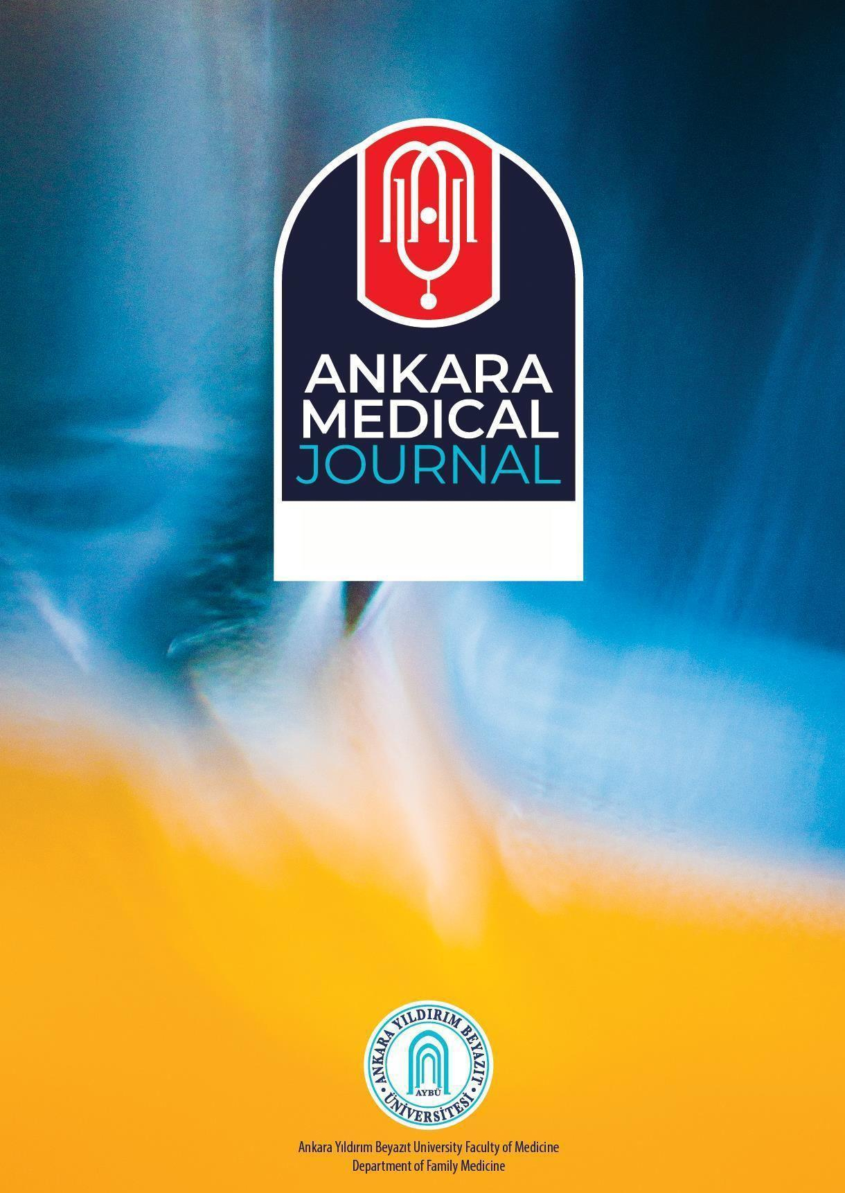 ankara medikal dergisinin zıt renkli kapağı