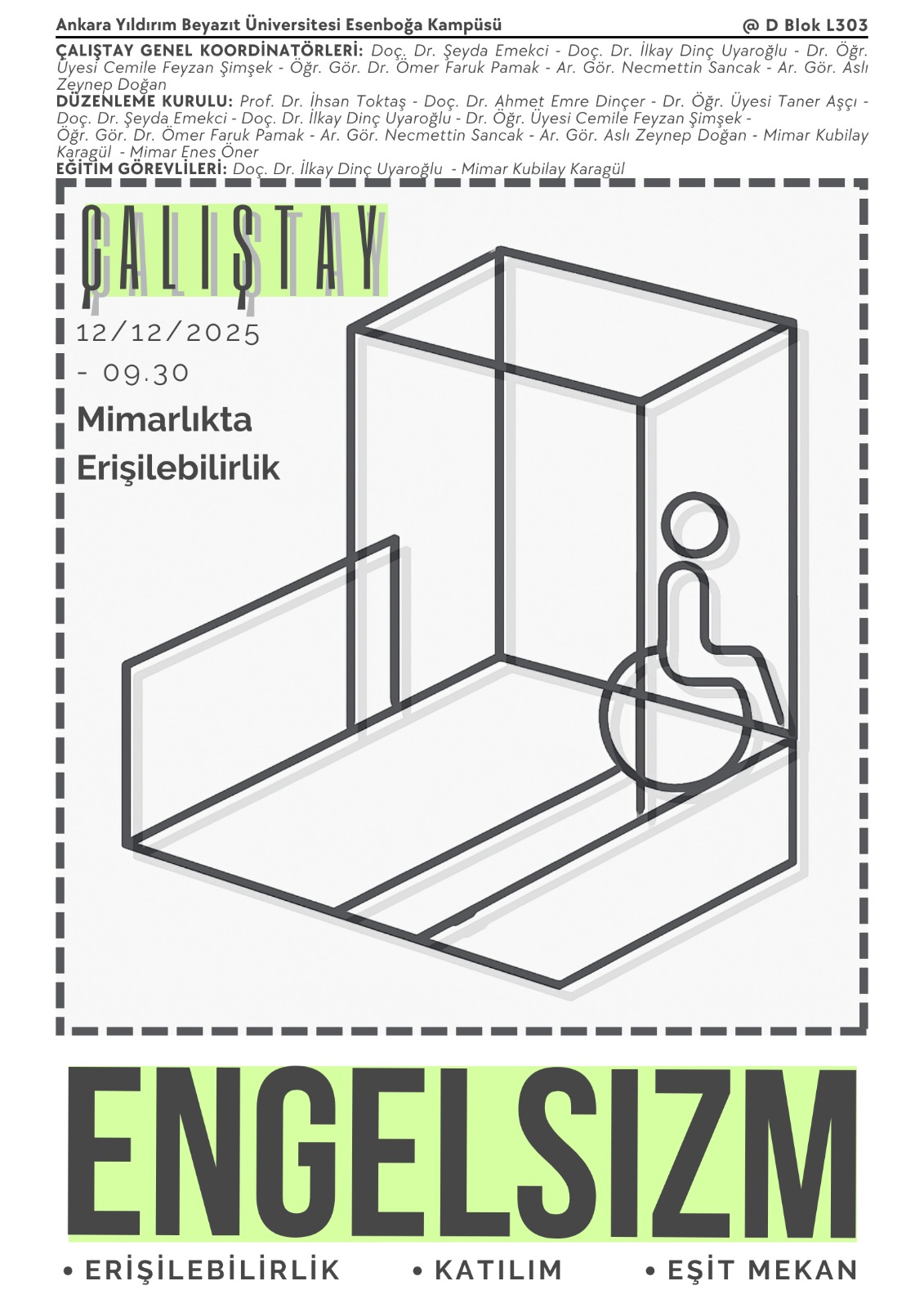 AYBÜ Engelsizm Çalıştayı