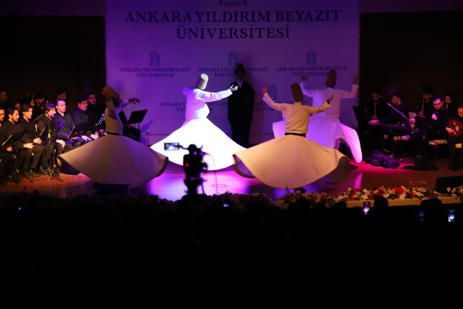 Gösteri anından fotoraf