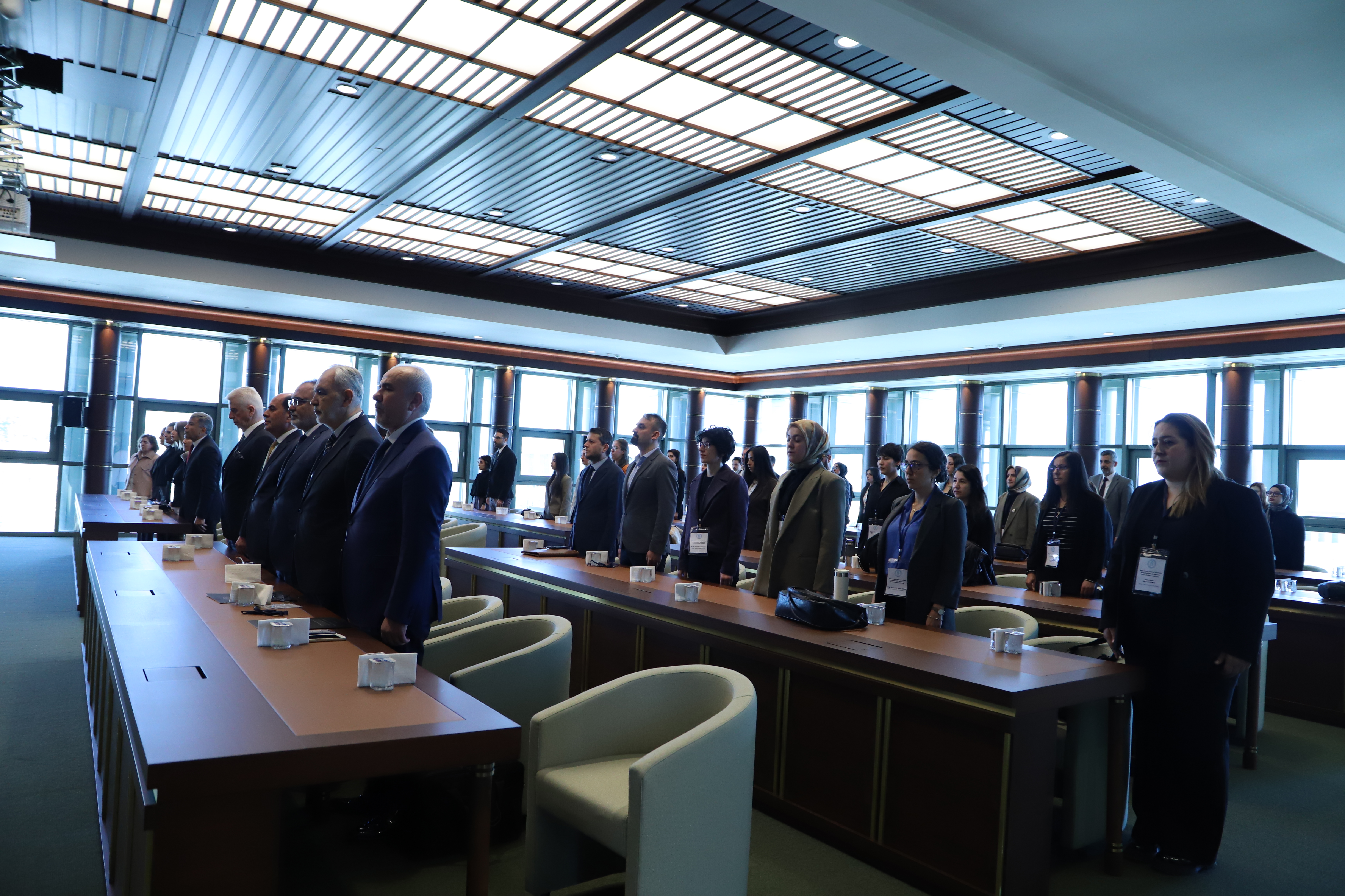 Katılımcıların çalıştay başında topluca çekilmiş bir fotoğrafı