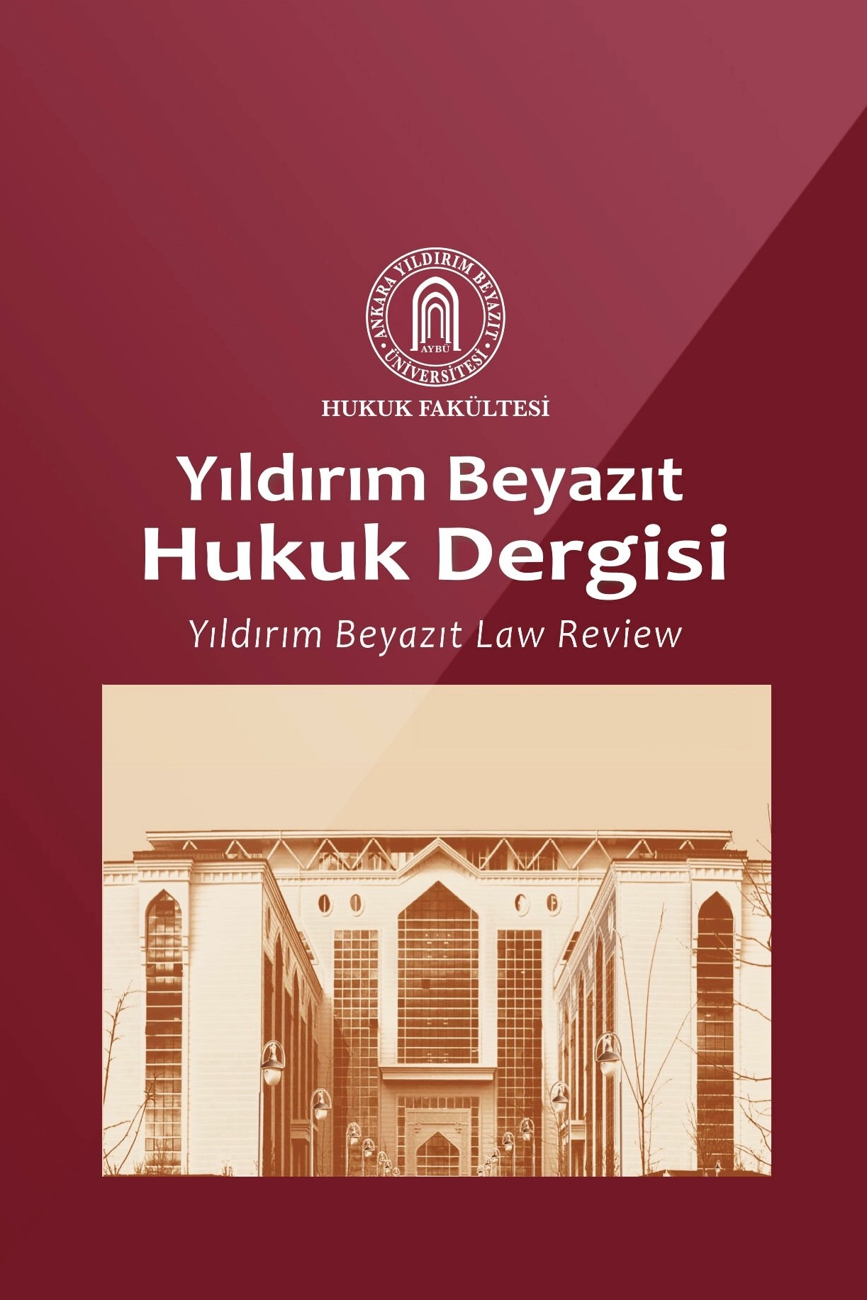 YBHD dergisinin kırmızı ve sade kapağı